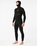 Neopren iarna Rip Curl E Bomb 5/4 hooded Zip Free