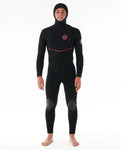 Neopren iarna Rip Curl Flashbomb Fusion 5/4 hooded Zip Free