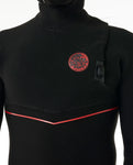 Neopren iarna Rip Curl Flashbomb Fusion 5/4 hooded Zip Free