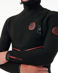 Neopren iarna Rip Curl Flashbomb Fusion 5/4 hooded Zip Free