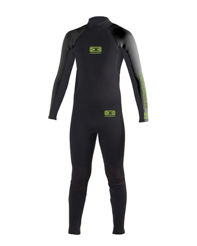 Neopren 3/2mm de vara-toamna pentru copii si adolescenti BOYS SURF SCHOOL Ocean and Earth