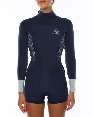 Neopren pentru vara cu maneci lungi BOYLEG LONG SLEEVE WETSUIT Ocean and Earth